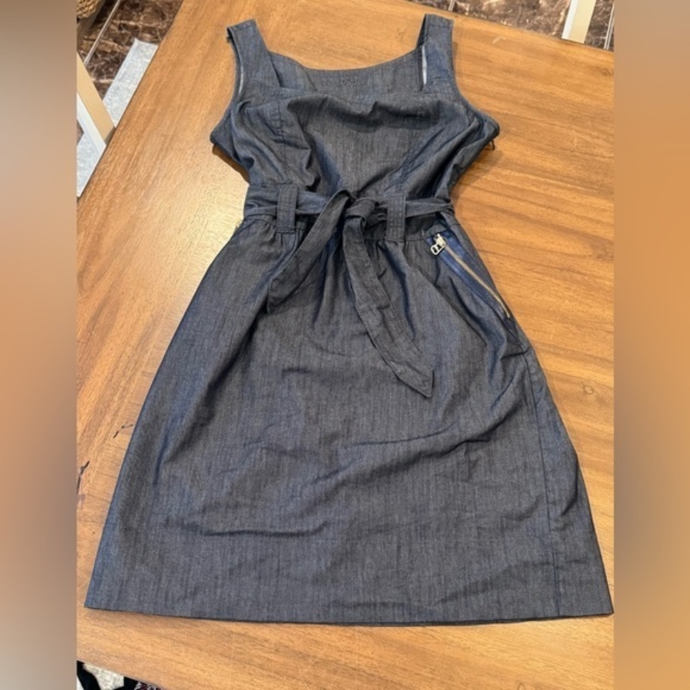 Ann Taylor Denim Stretch Dress Size 12P